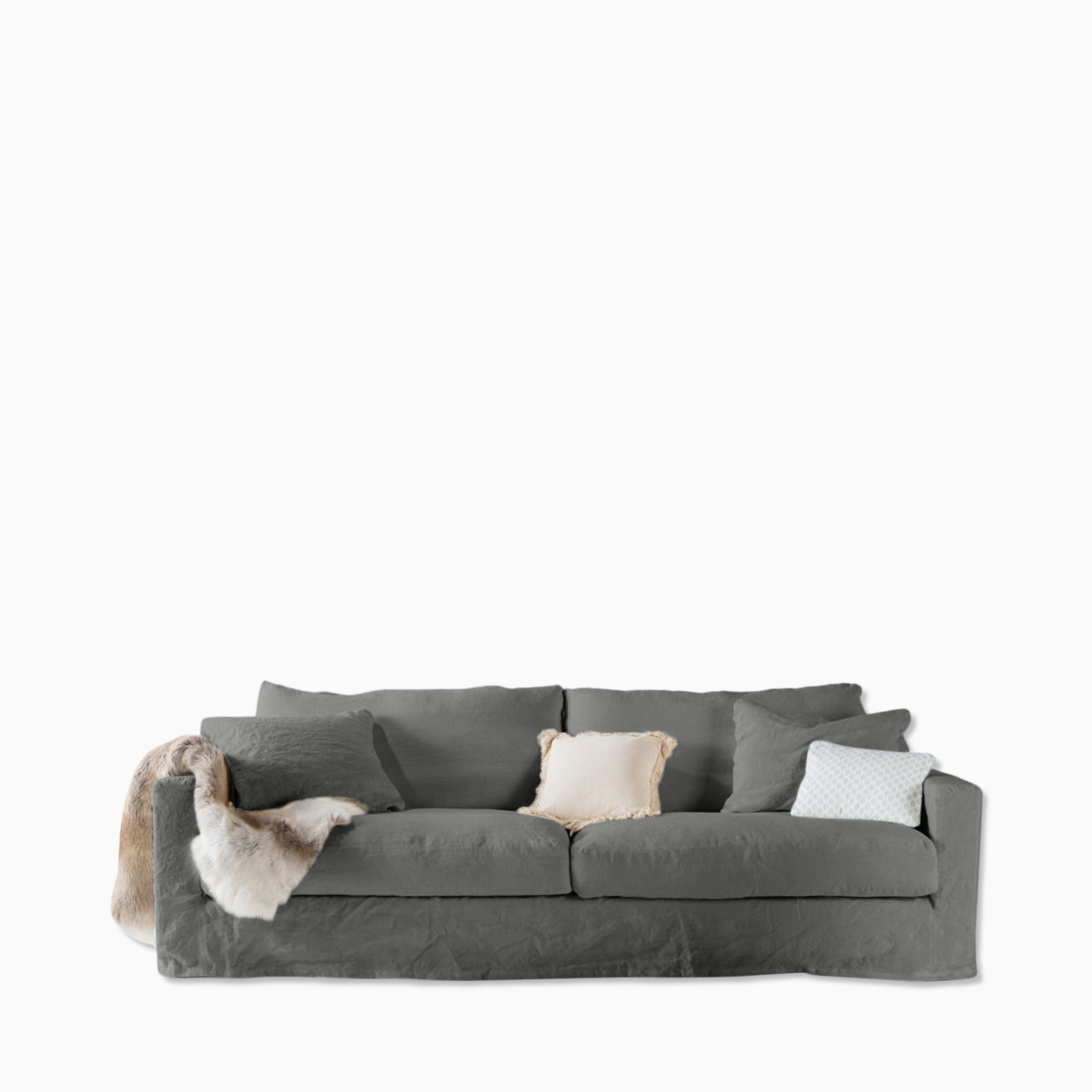 soffa capri 2-sits newlin graphite