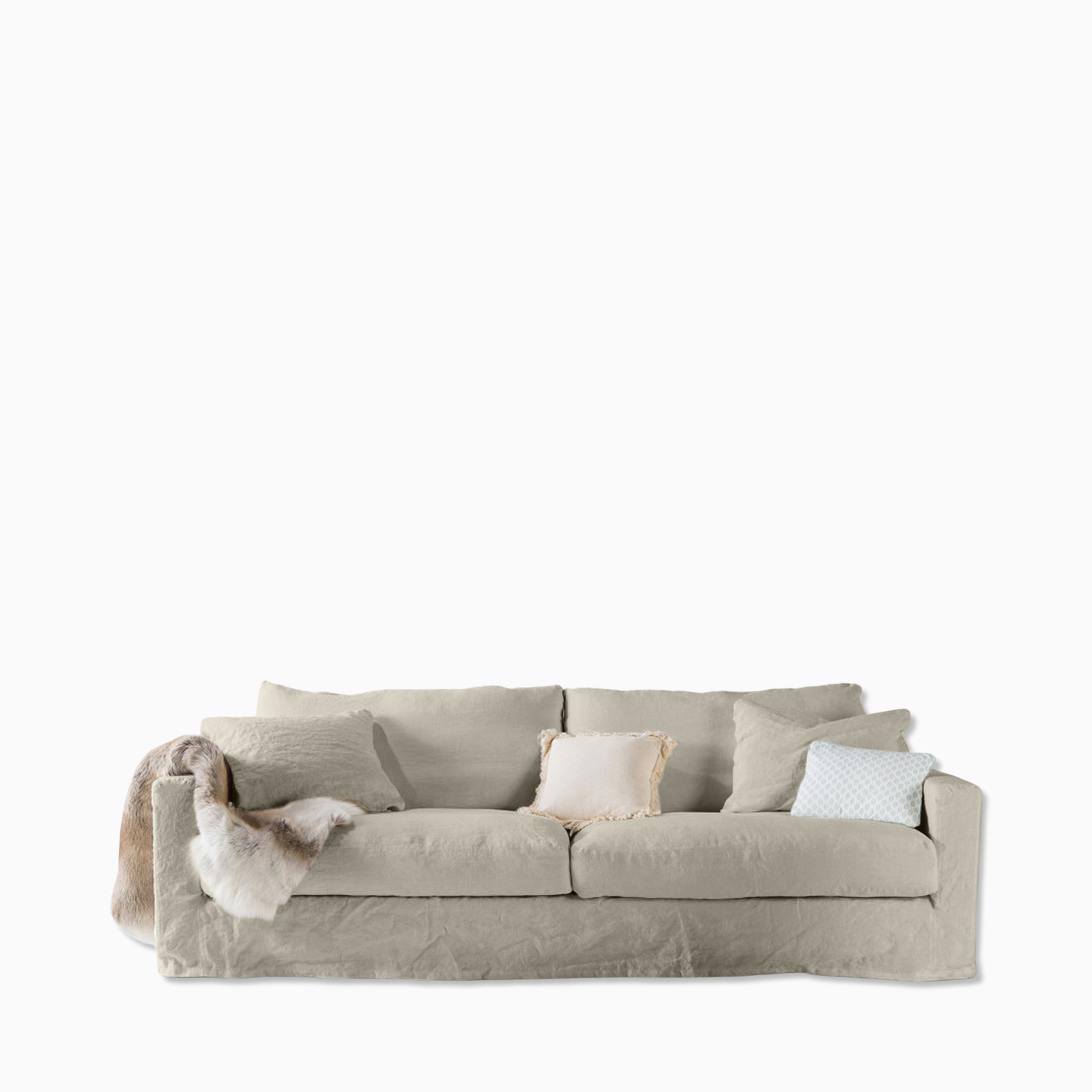 soffa capri 4-sits newlin naturel