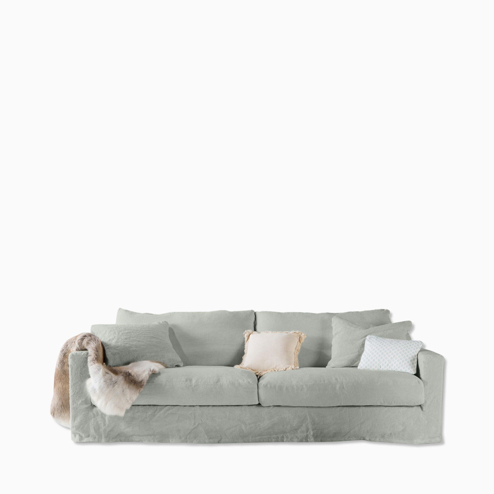 soffa capri 2-sits newlin sauge