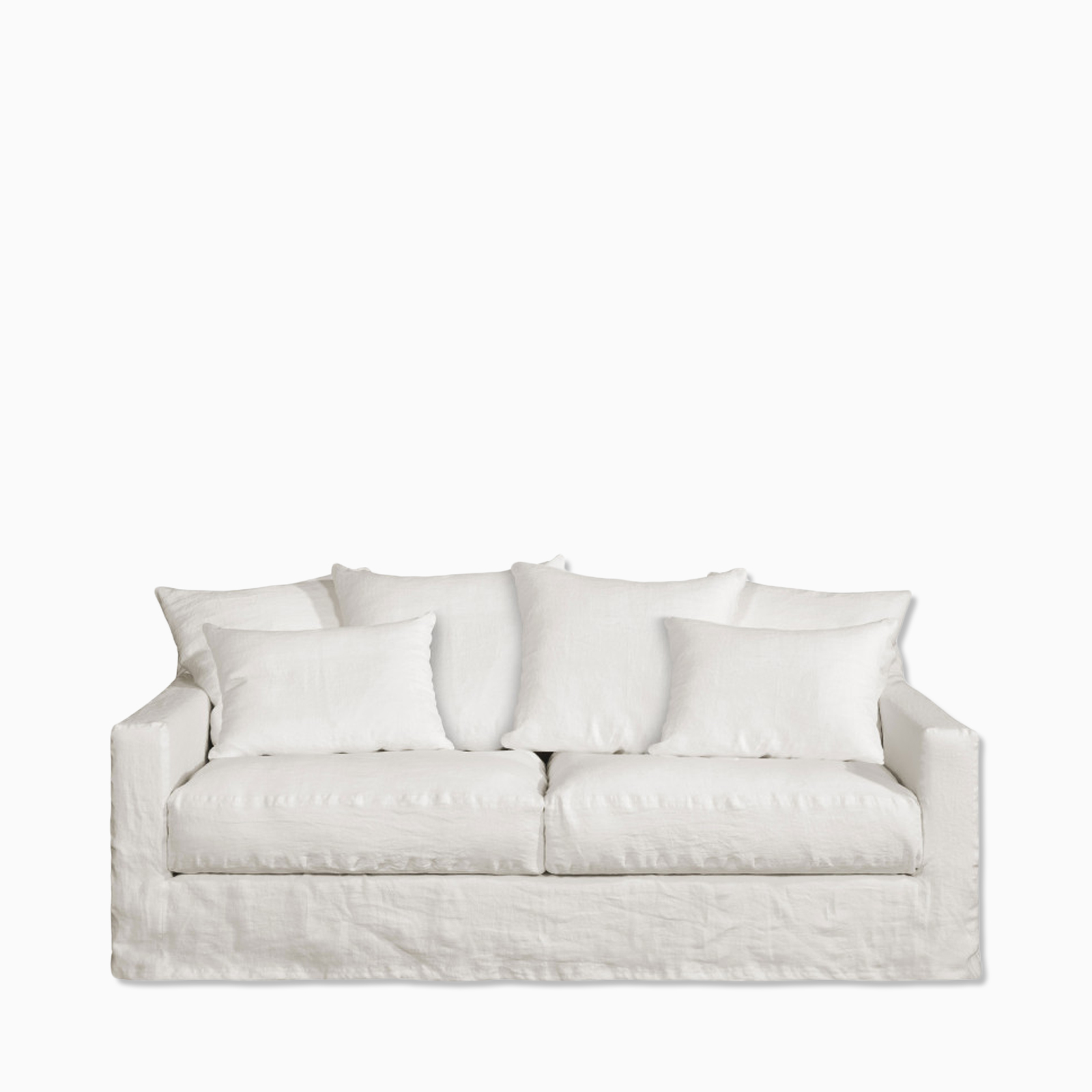 soffa biarritz 2-sits newlin blanc