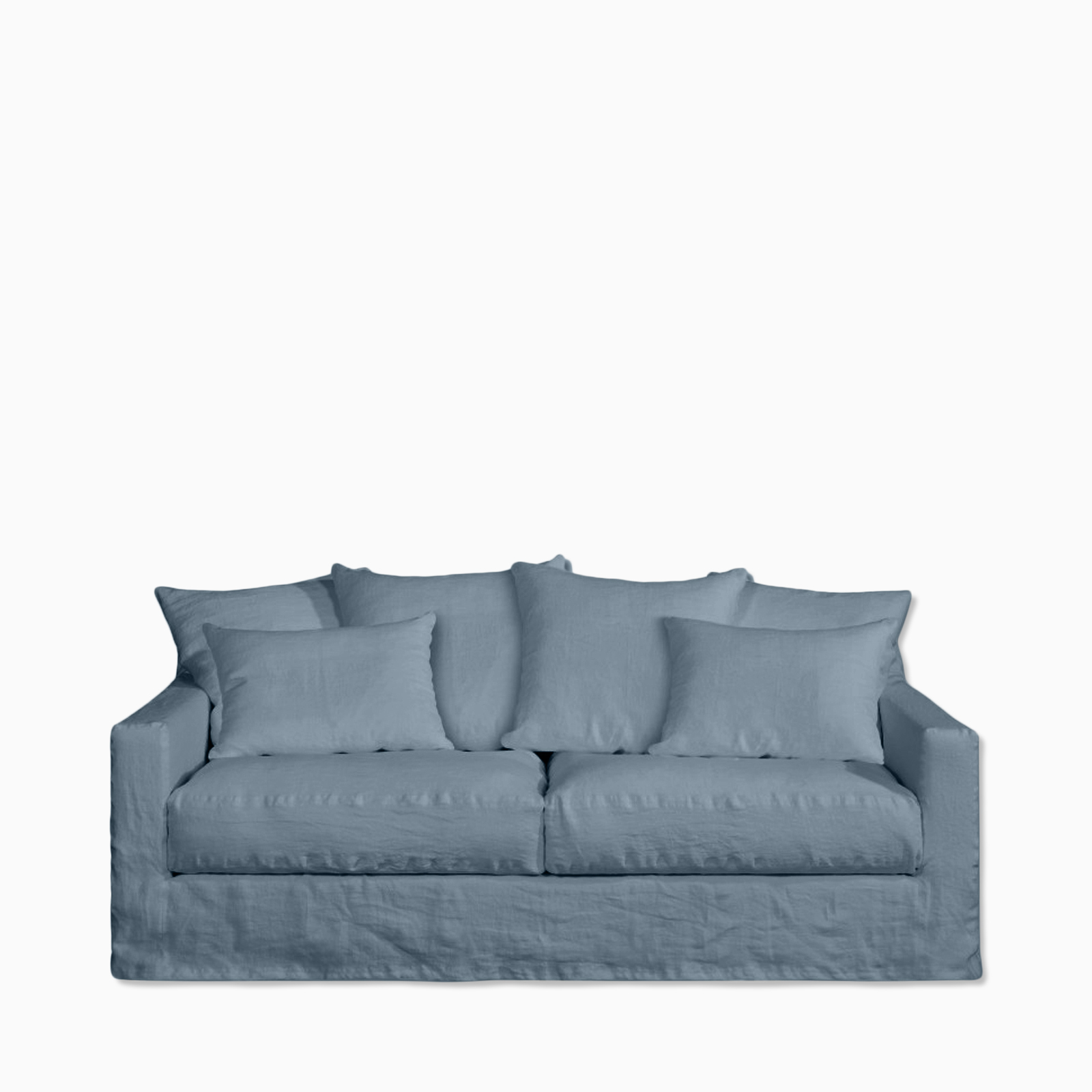 soffa biarritz 3-sits newlin bleu gris