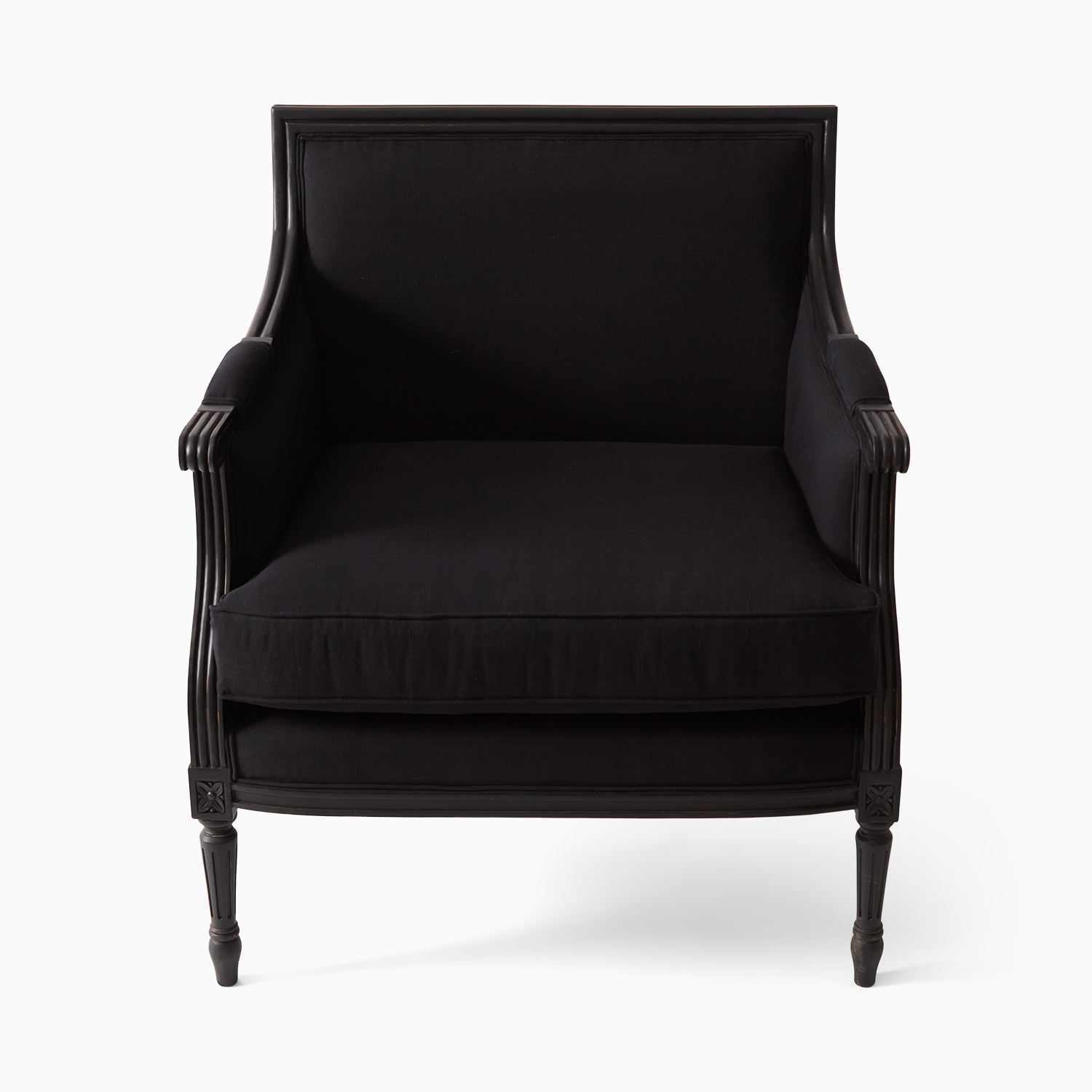 fåtölj marquise clothilde svart