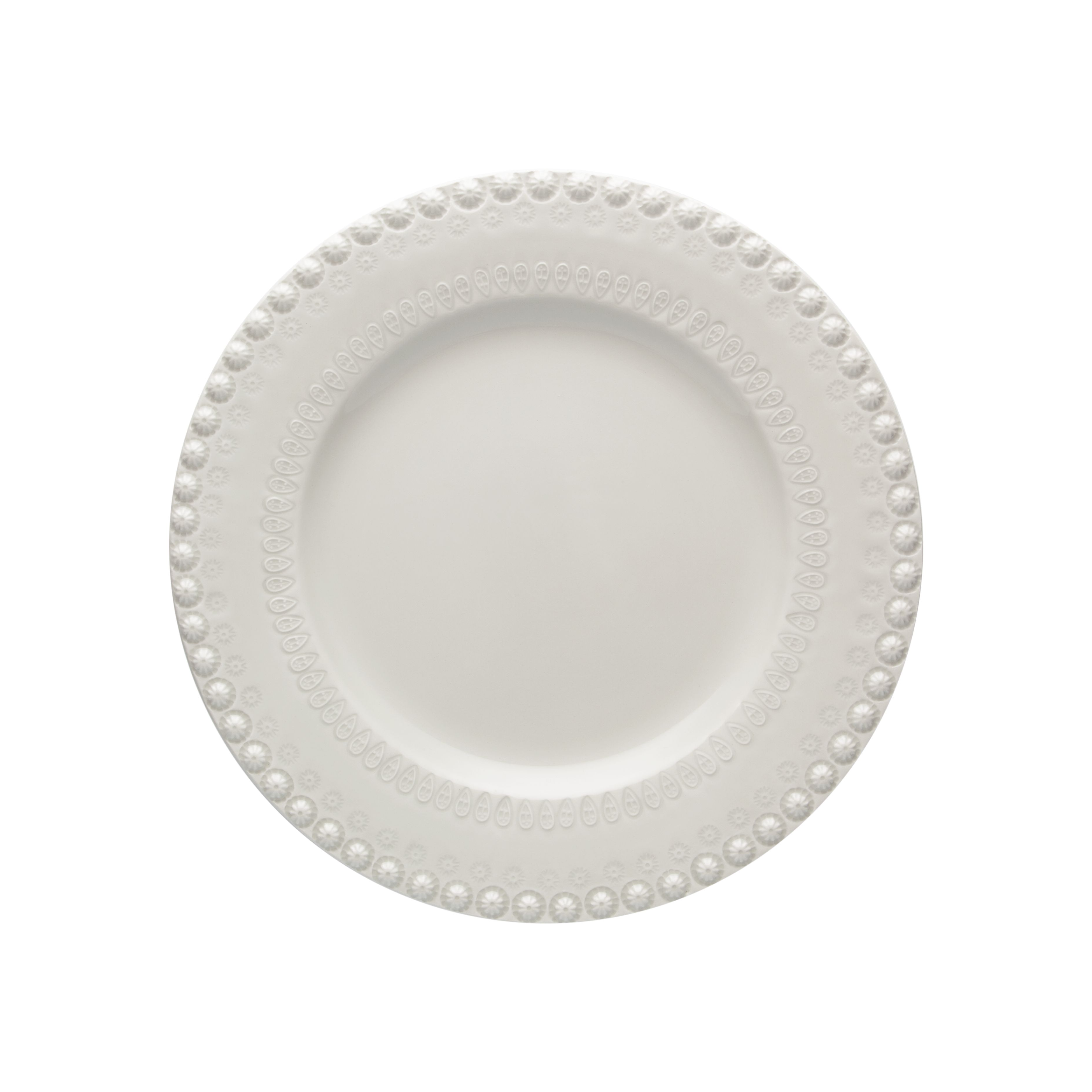 Tallrik Fantasy grå