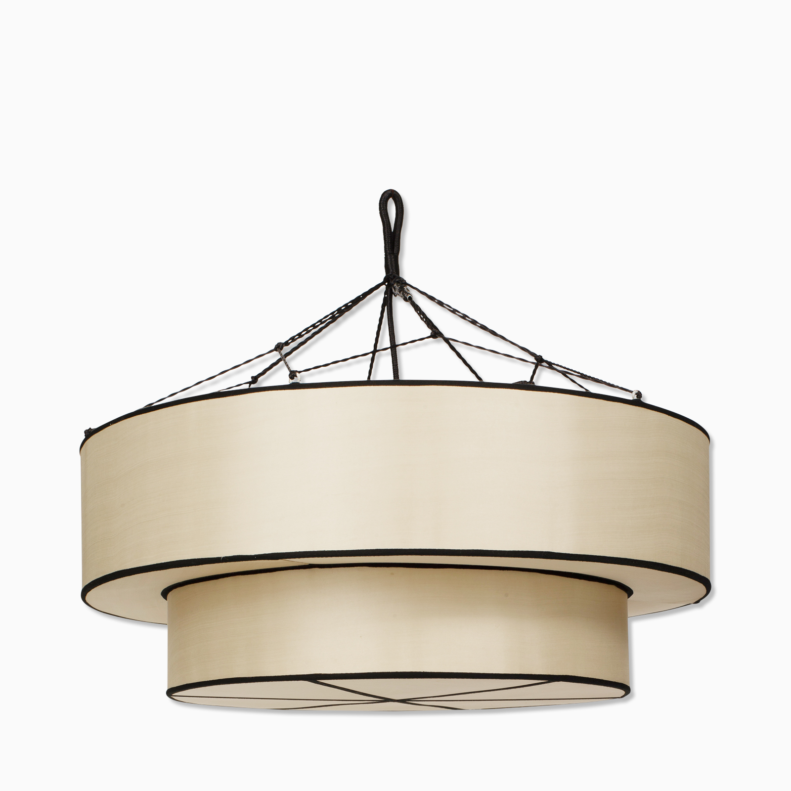 Taklampa silk Top hat 75x30 classic