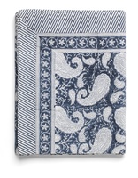 Duk Big Paisley 170x270 navy bomull