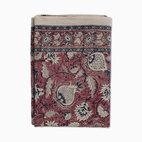 Duk Pomegranate 150x350 burgundy linne