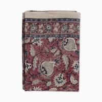 Duk Pomegranate 150x350 burgundy linne