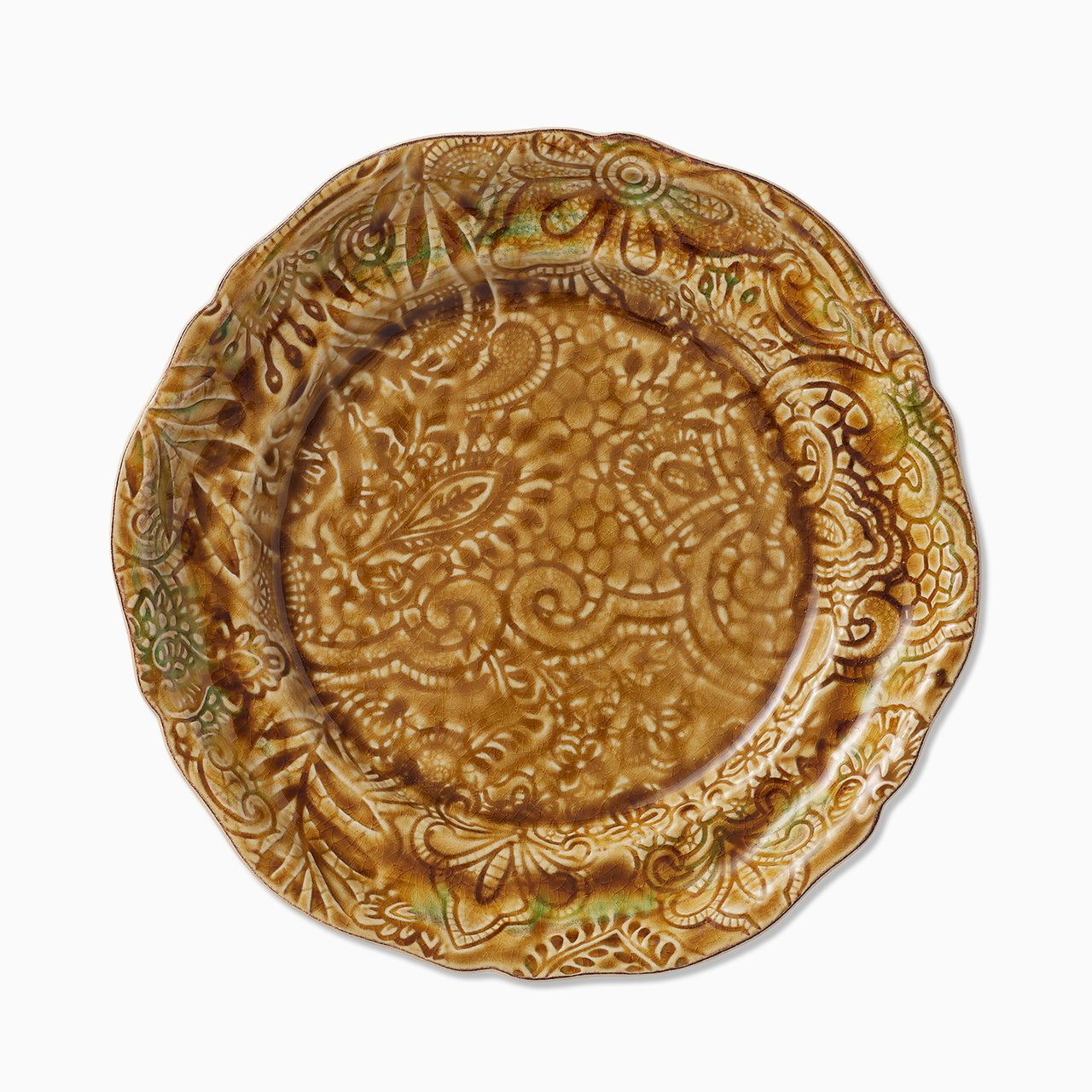 Assiett Arabesque 23 cm pineapple