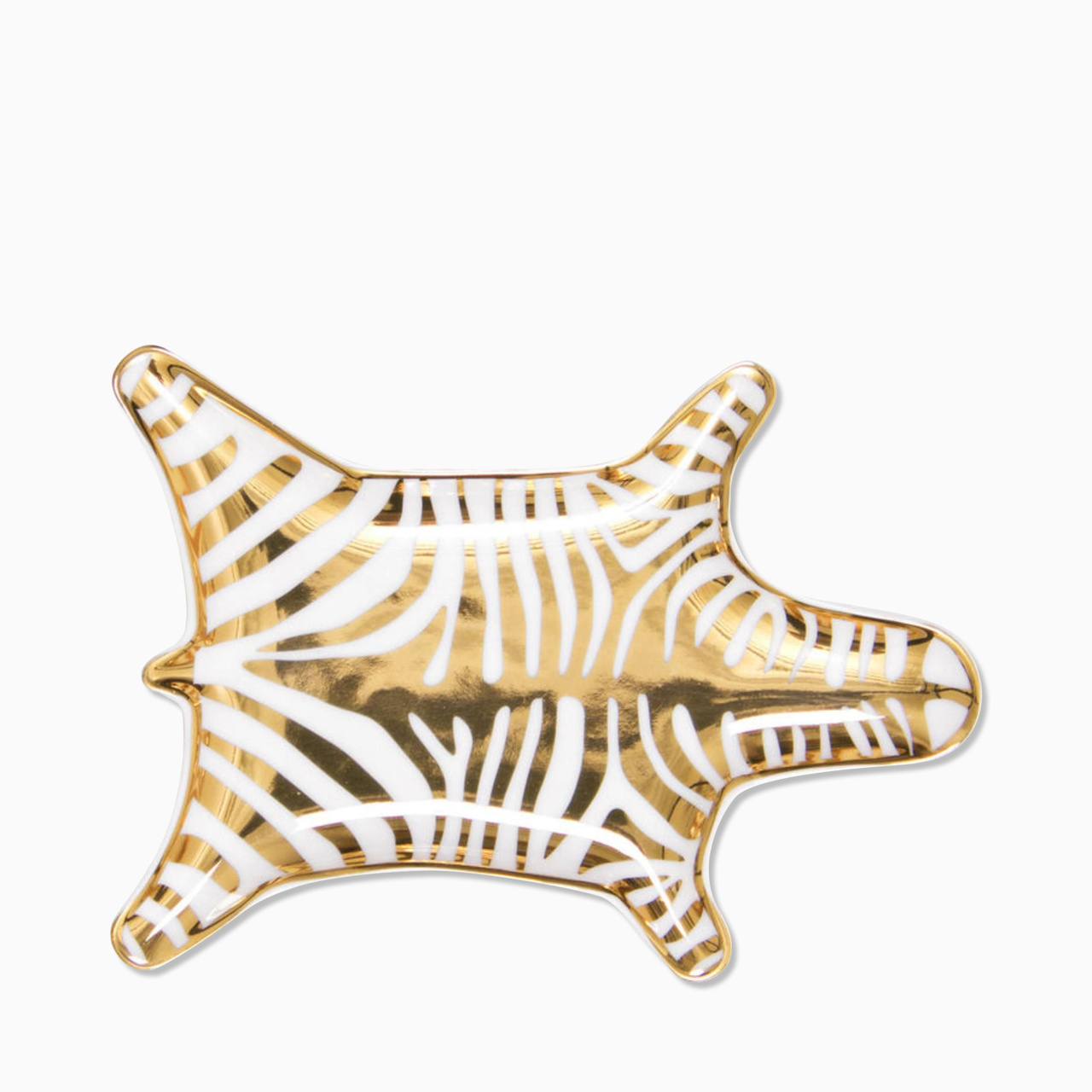 Fat Zebra 15 cm guld 