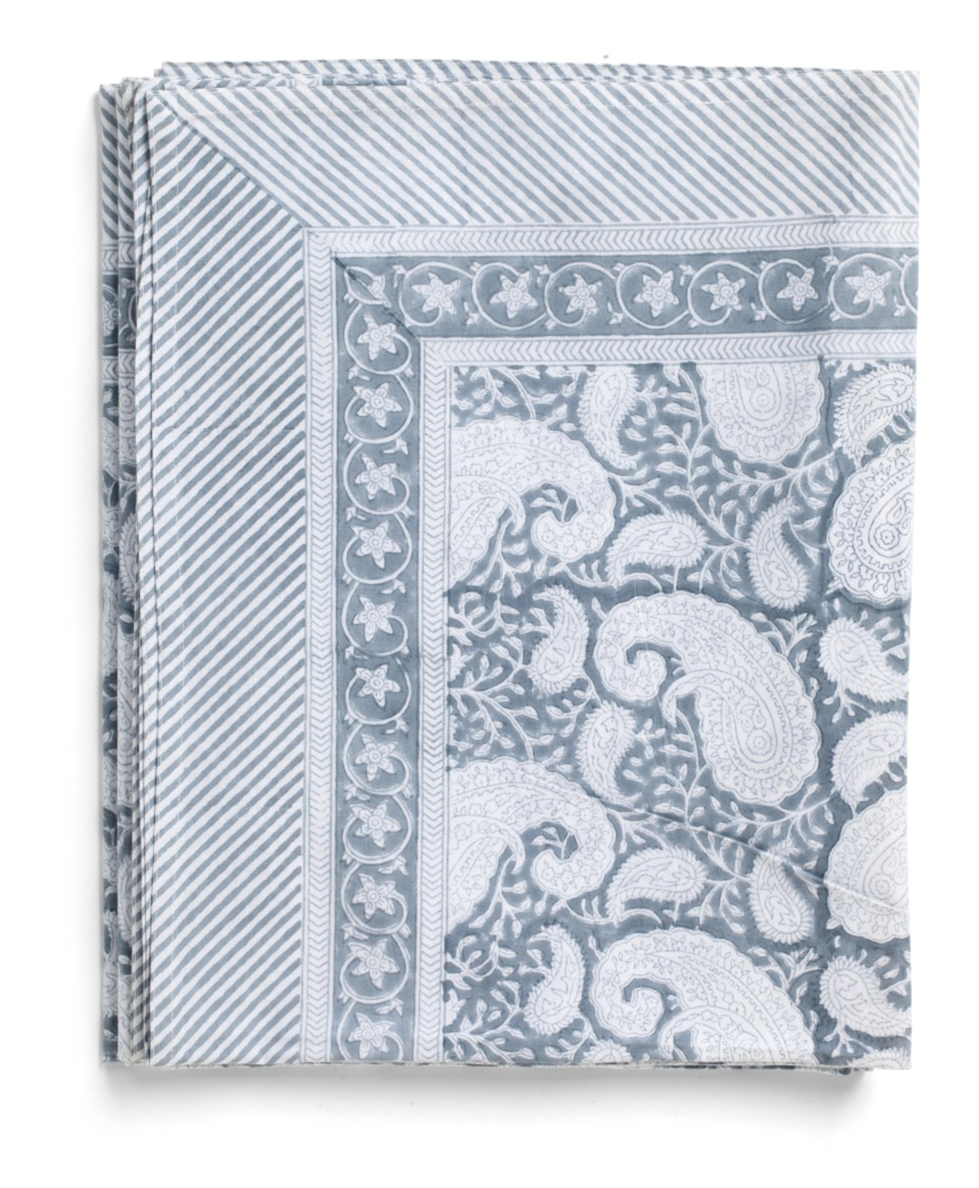 Duk Big Paisley 170x270 Blå Cashmere