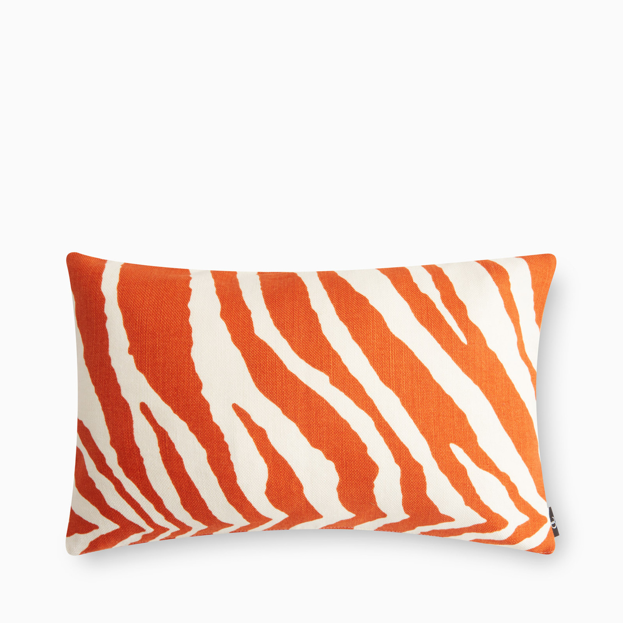 Kuddfodral Zebra orange 30x50 cm