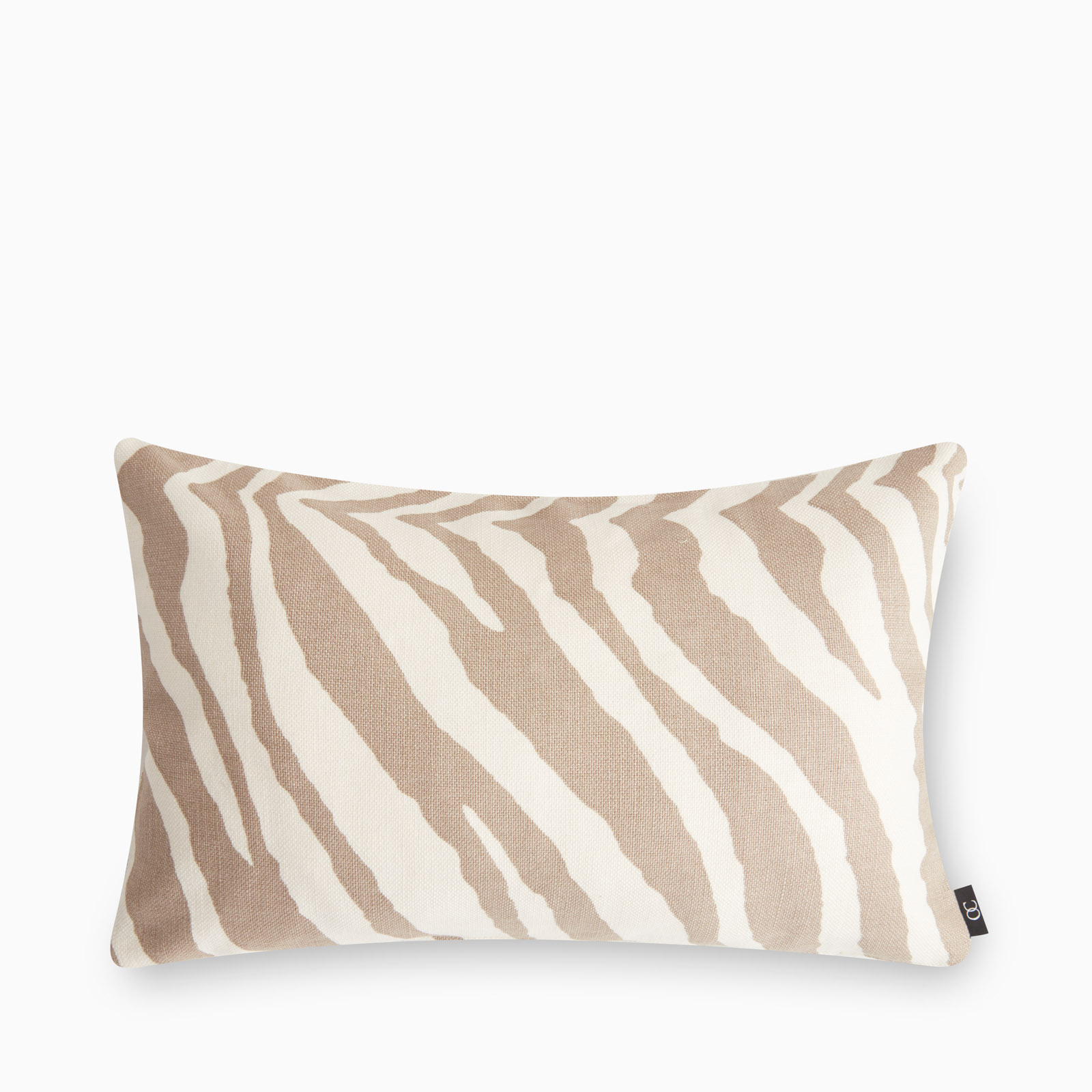 Kuddfodral Zebra beige 30x50 cm