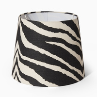 Lampskärm Sixten 32 cm Zebra svart