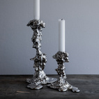 Ljusstake Drip xxl silver