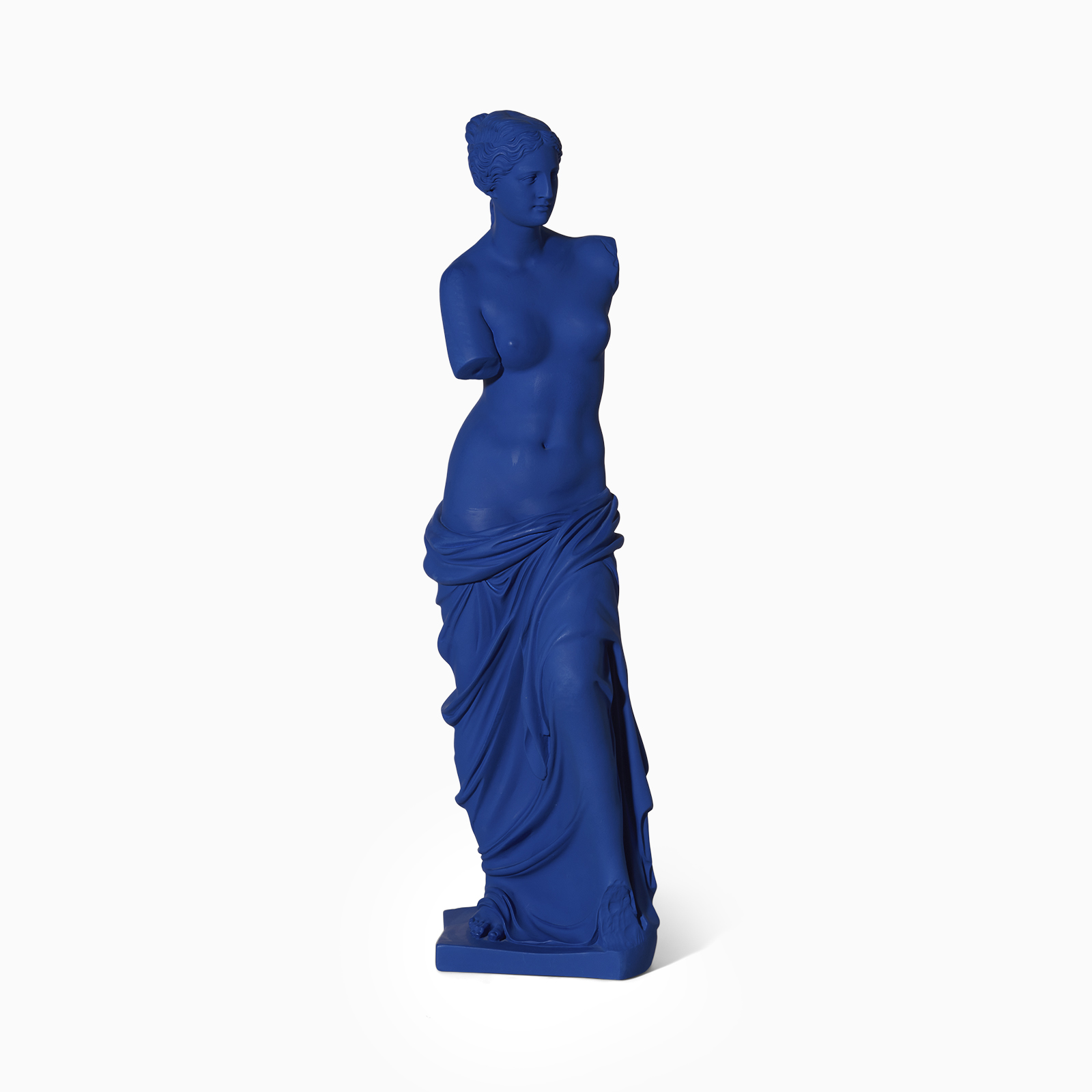 Staty Venus 63 cm blå
