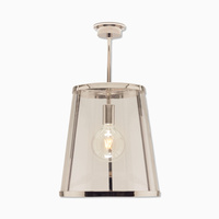 Taklampa Petworth nickel