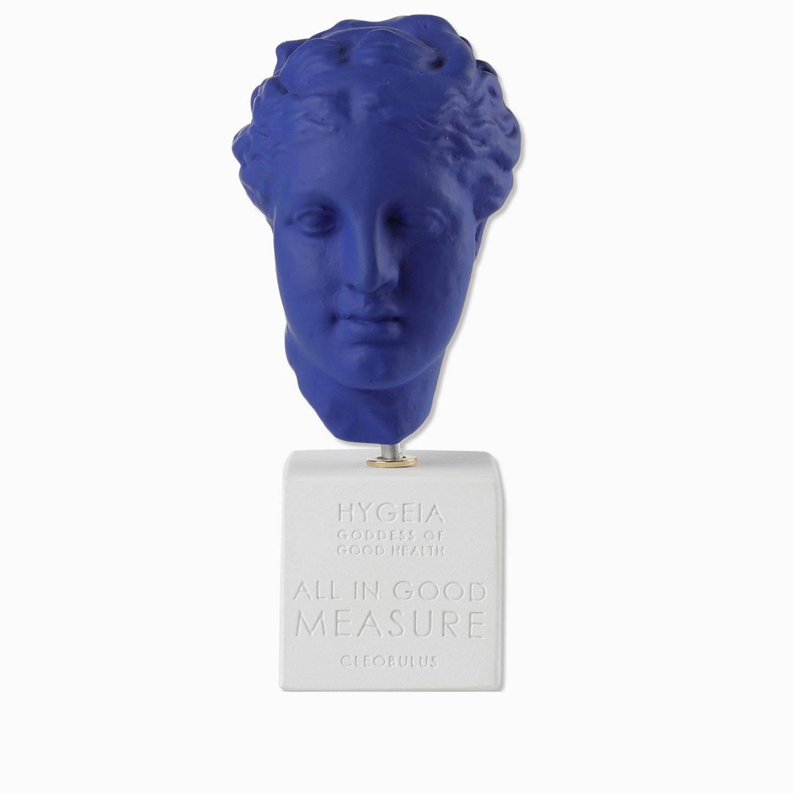 Staty Hygeia Klein 25 cm blå