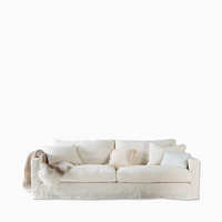 Soffa Capri 3-sits Newlin blanc