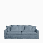 Soffa Biarritz 4-sits Newlin bleu gris