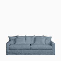 Soffa Biarritz 4-sits Newlin bleu gris