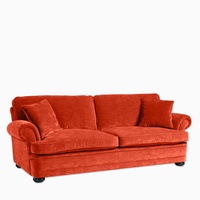 Soffa Oxford 3-sits Prisma orange