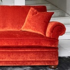 Soffa Oxford 3-sits Prisma orange