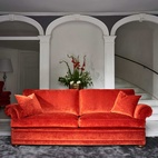 Soffa Oxford 3-sits Prisma orange