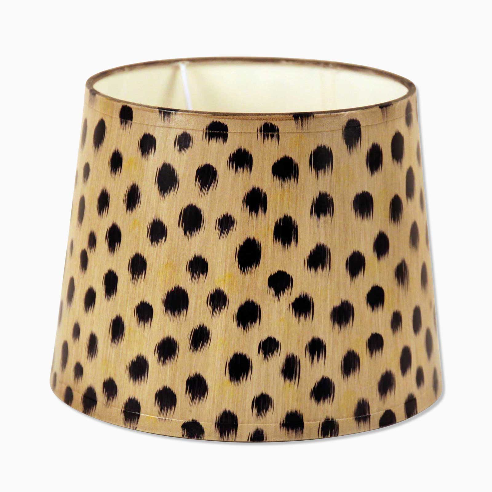 Lampskärm rund 22 cm leopard