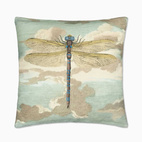 Kudde Dragonfly Over Clouds Sky blue 50 x 50 cm