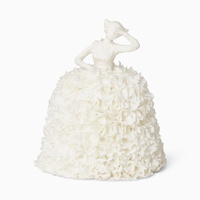 Bordslampa Papier-maché Pavlova petit modèle
