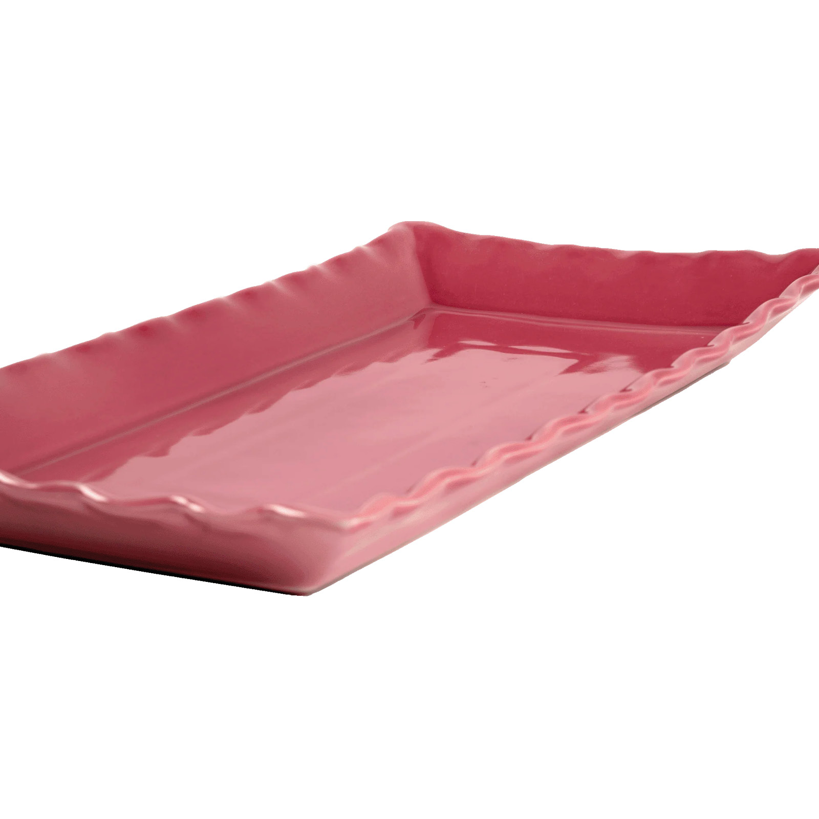 Serveringsfat 26 cm rosa