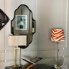 Lampskärm Sixten 32 cm Zebra orange