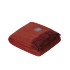 Pläd  Fired Earth & Jaffa Melange mohair