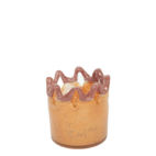 Ljuslykta Alva mörk orange