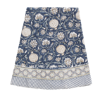 Duk Tangier Pomegranate rund 220 cm blue bomull