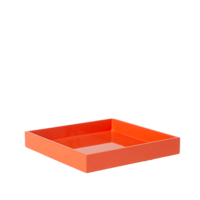 Bricka lack 20x20 orange