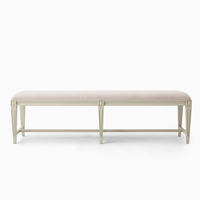 Bänk Clothilde 150 cm antikgrå
