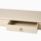 Avlastningsbord 3 lådor antikgrå