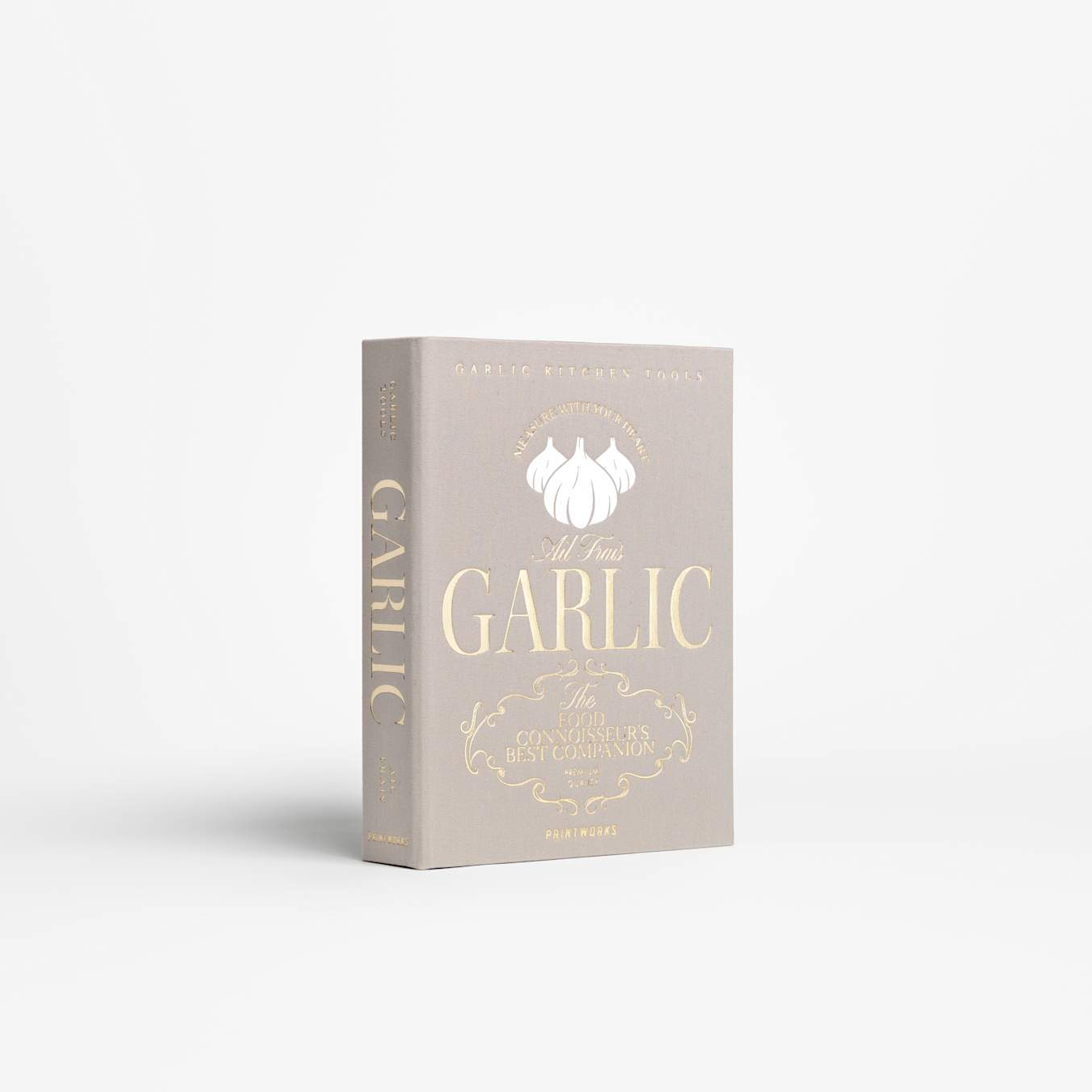 Vitlökstillbehör i elegant box