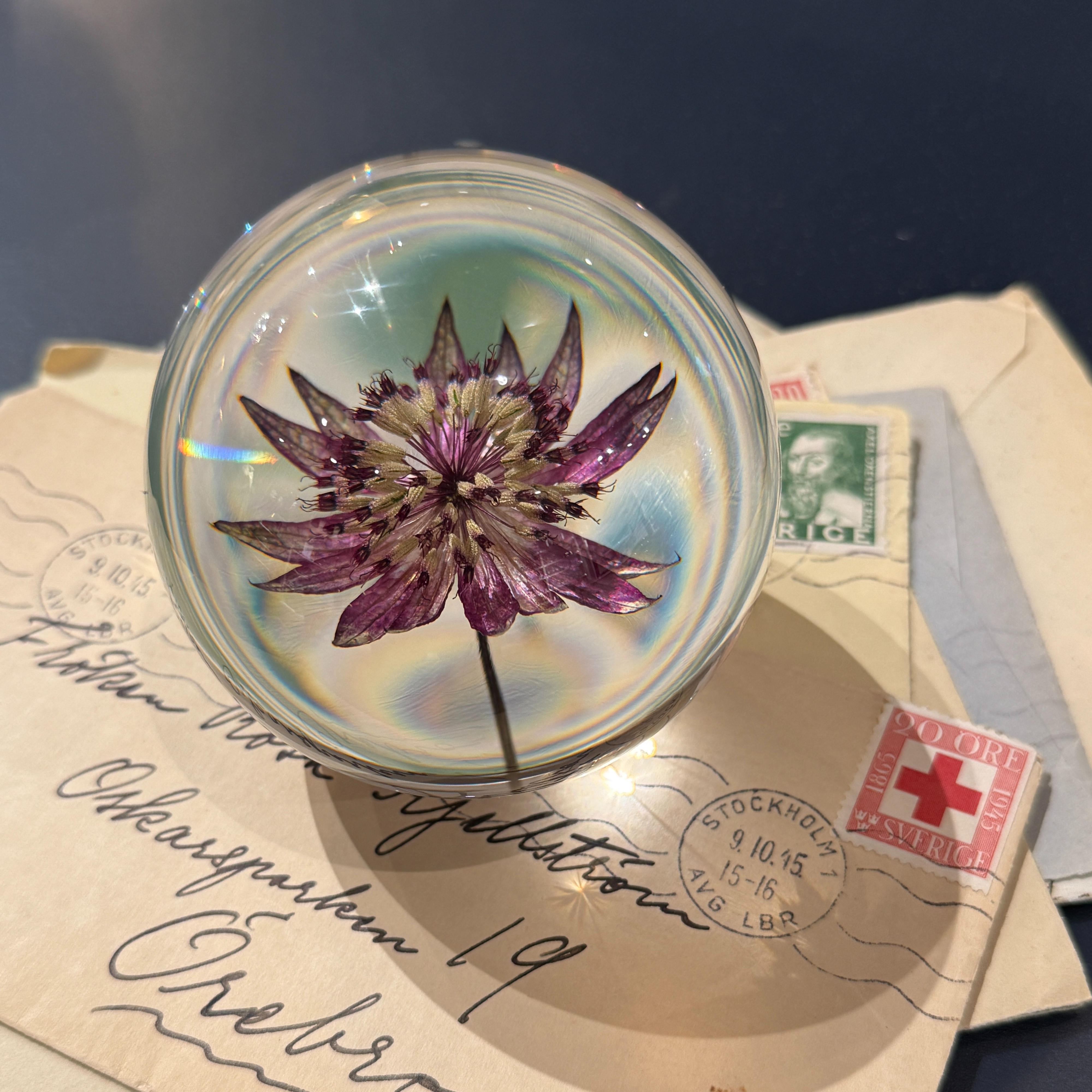 Brevpress Blume