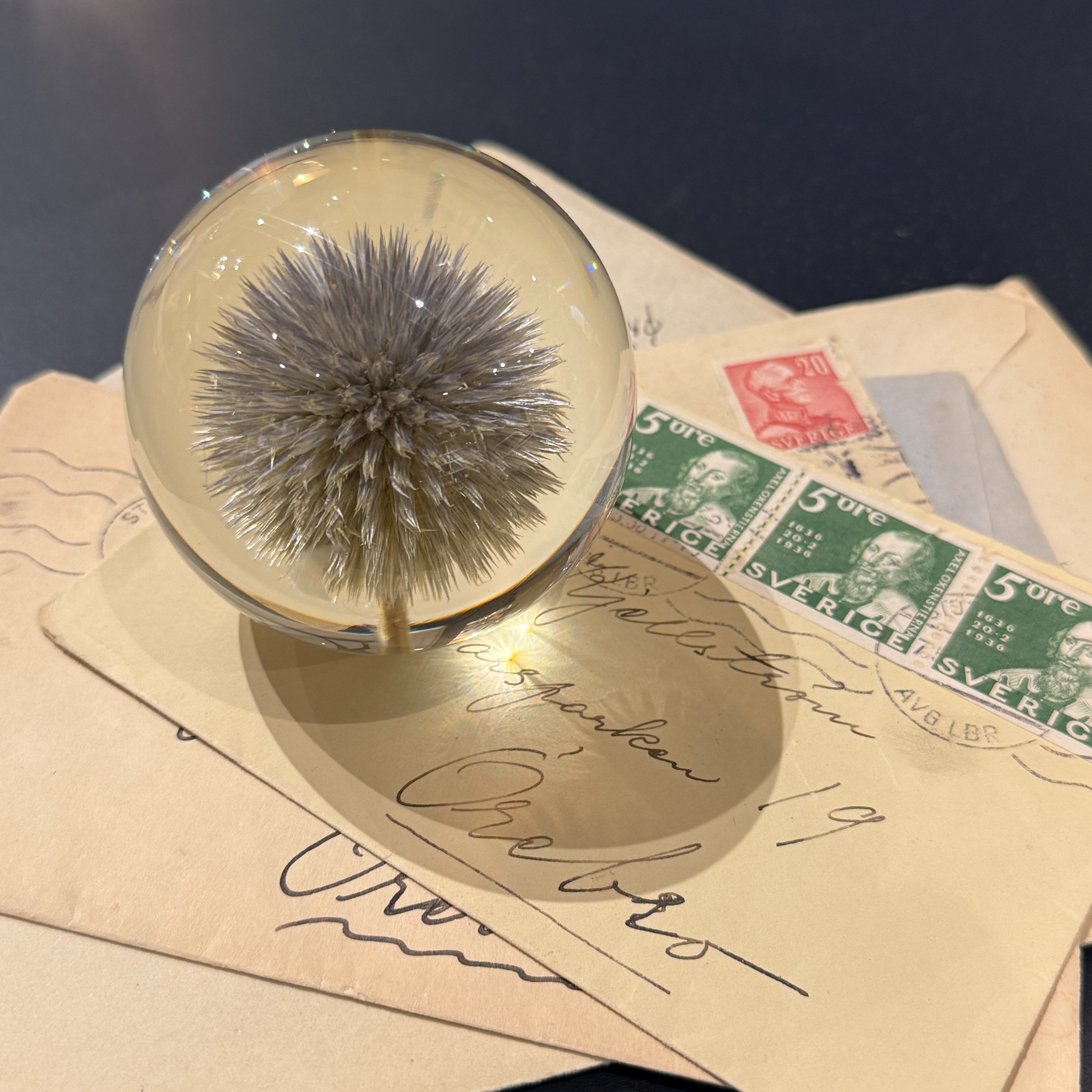 Brevpress Thistle