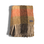 Pläd Chunky Buffalo Check orange	