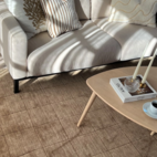 Nari ullmatta 250x350 Taupe