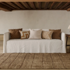 Nari ullmatta 250x350 Taupe