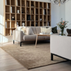 Nari ullmatta 250x350 Taupe