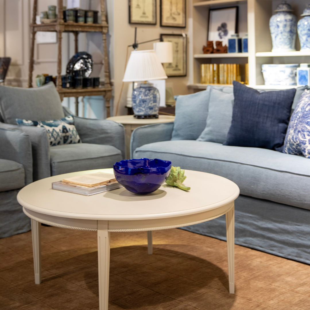 Soffbord Clothilde 100 cm antikgrå