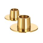 Candleholders medium | Gold | Shiny