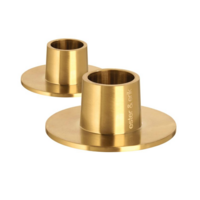 Candleholders medium | Gold | Matt
