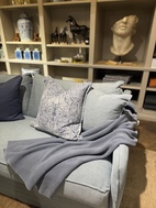 Pläd Misty 125x150 hav