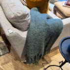 Pläd Morris blyertsgrå